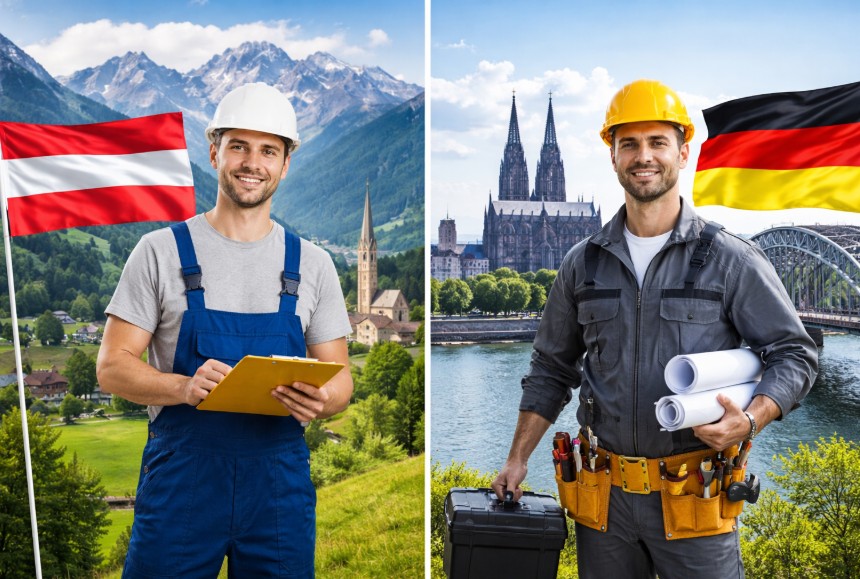 Rakúsko vs. Nemecko: Prečo sa v jednej krajine pracuje na pracovnú zmluvu a v druhej často na živnosť